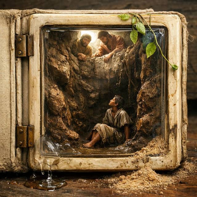 Genesis 37:23-24